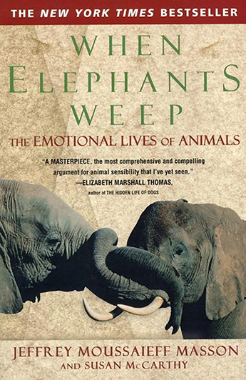 Omslag When elephants weep