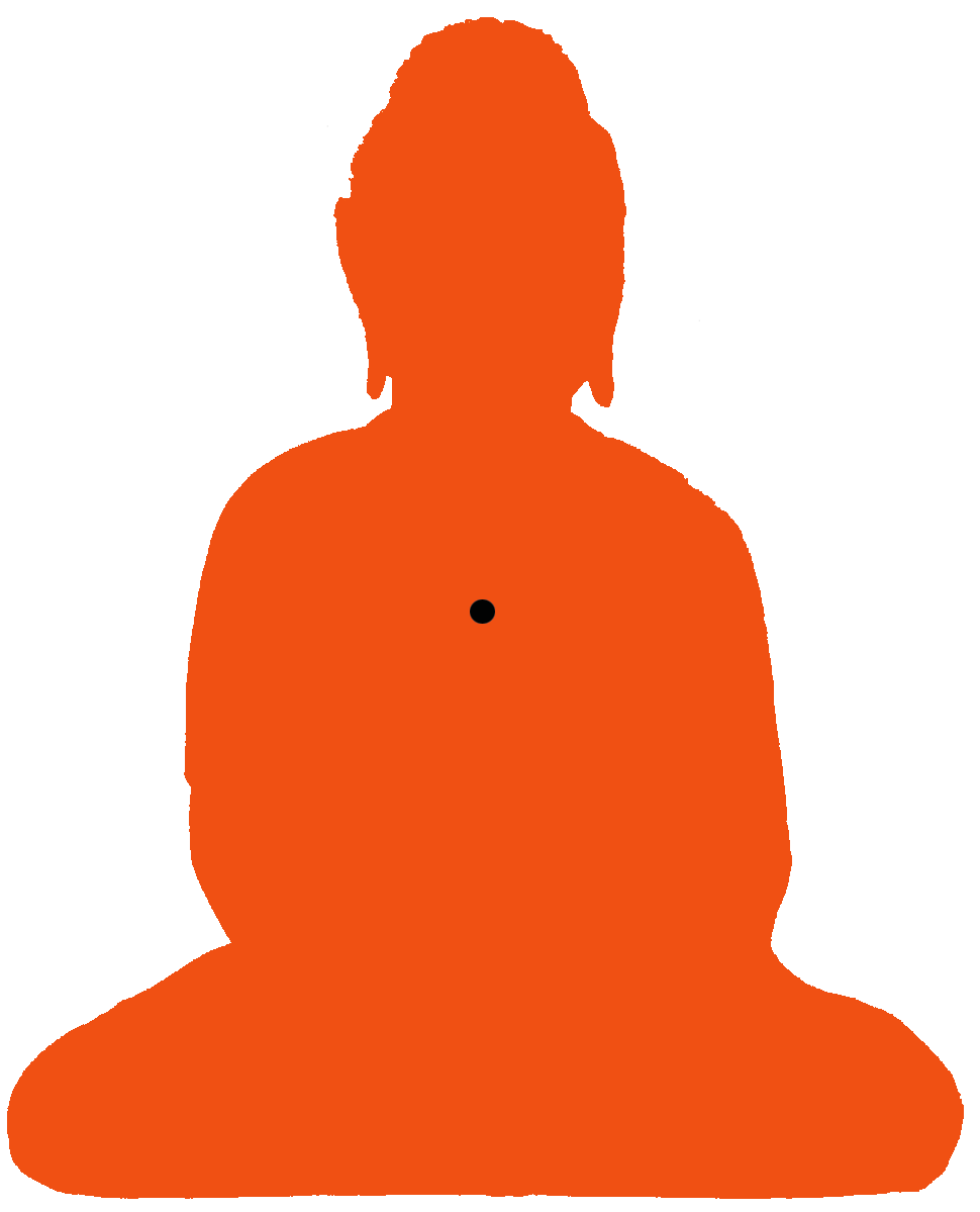 boeddha oranje