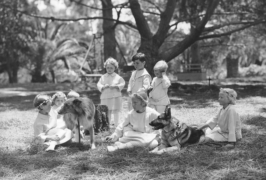 Kinderen in Point Loma, rond 1928