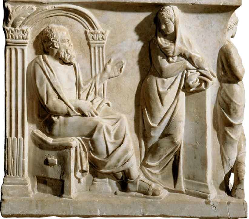 Socrates en Muze